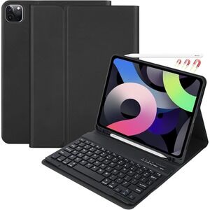 BAIBAO 11in iPad Air Pro Keyboard Case Bluetooth Detachable Pencil Holder